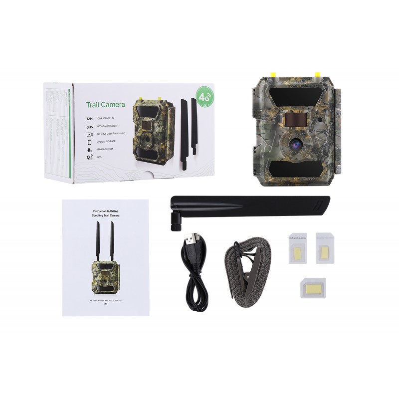 Buy SCOUT 4G Trail Camera (4G/4GX/3G MMS GPRS) | JS Enterprises