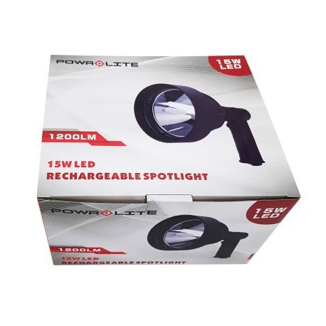 Powa Lite Rechargeable LED 15W Spotlight