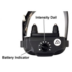 Electric Dog Fence Dogtra Receiver Collar Stimulation Levels Adjustment Dial