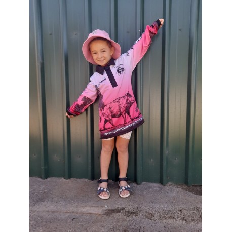 Purchase Long Sleeve Pink Hunting & Fishing Shirts for Kids Online