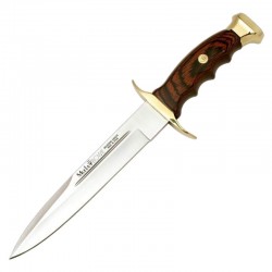 MUELA HUNTING  BW-19 - CORAL HANDLE KNIFE INC SHEATH