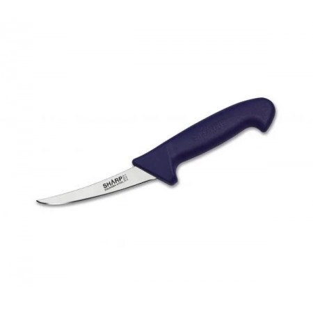 SHARP Boning Knife Narrow Curved Blade 12cm – Blue