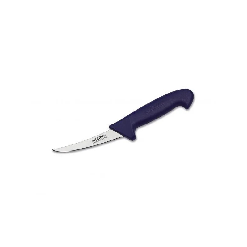 SHARP Boning Knife Narrow Curved Blade 12cm – Blue