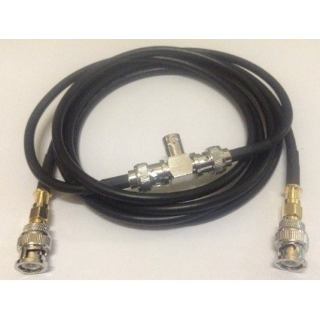 DUAL COAX CABLE VEHICLE ANTENNA KIT