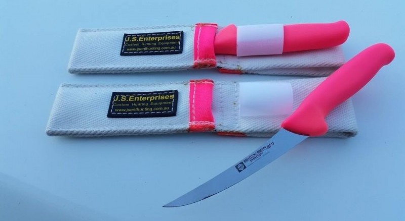 Eicker 6 boning knife with js enterprises sheath